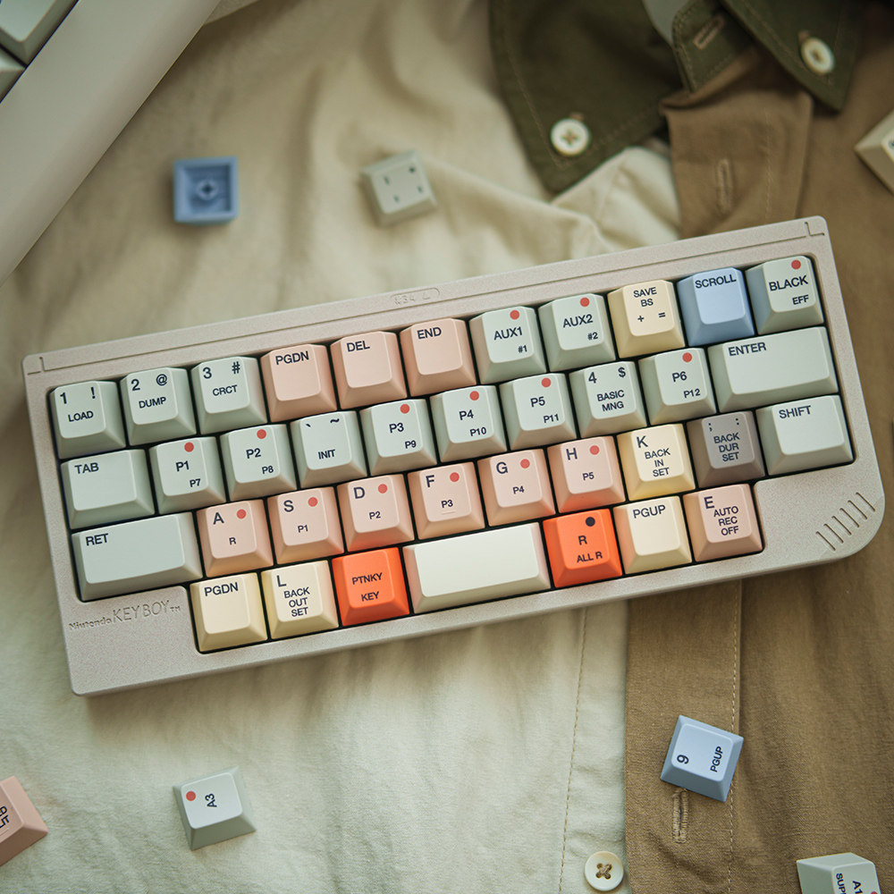 Retro Gaming Keycaps - คีย์แคป FBB S9000 สไตล์เรโทร สำหรับคีย์บอร์ดเชอร์รี่ คีย์แคปสำหรับเล่นเกม