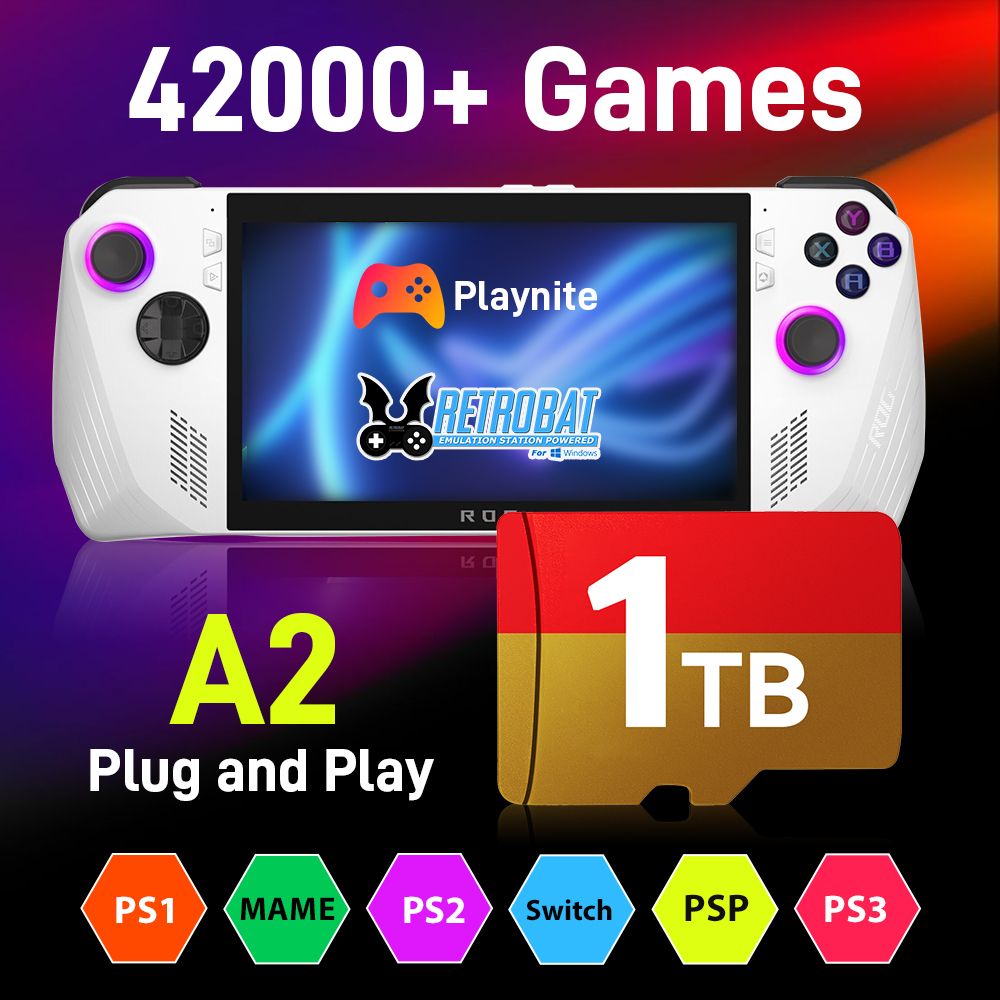 Retro Gaming Mini Pc - การ์ดเกม 1TB 42000 + เกม Retro/AAA