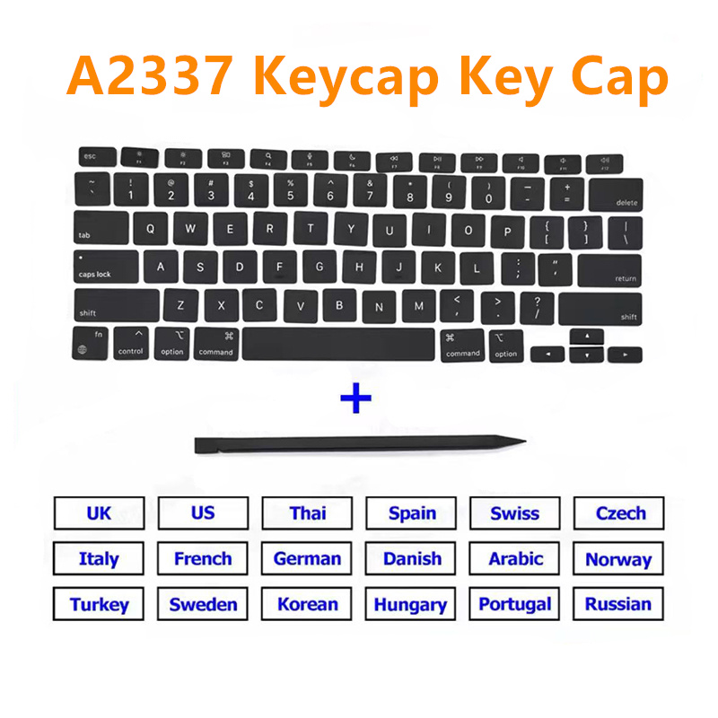 Retro Gaming Mac - ใหม่เปลี่ยนKeycapsคีย์สําหรับMacbook Air 13 