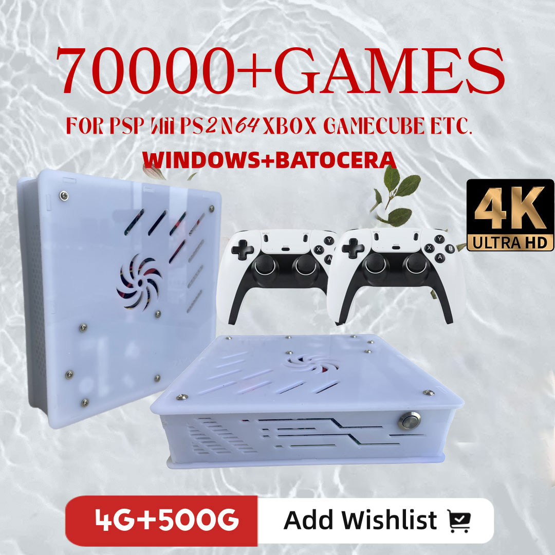 Retro Gaming Mini Pc - เครื่องเล่นเกมย้อนยุค รุ่นใหม่ X8 ปี 2026 ความจุ
