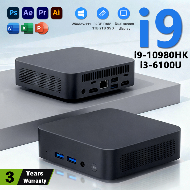 Retro Gaming Mini Pc - มินิพีซี Windows 11 Pro Intel i9