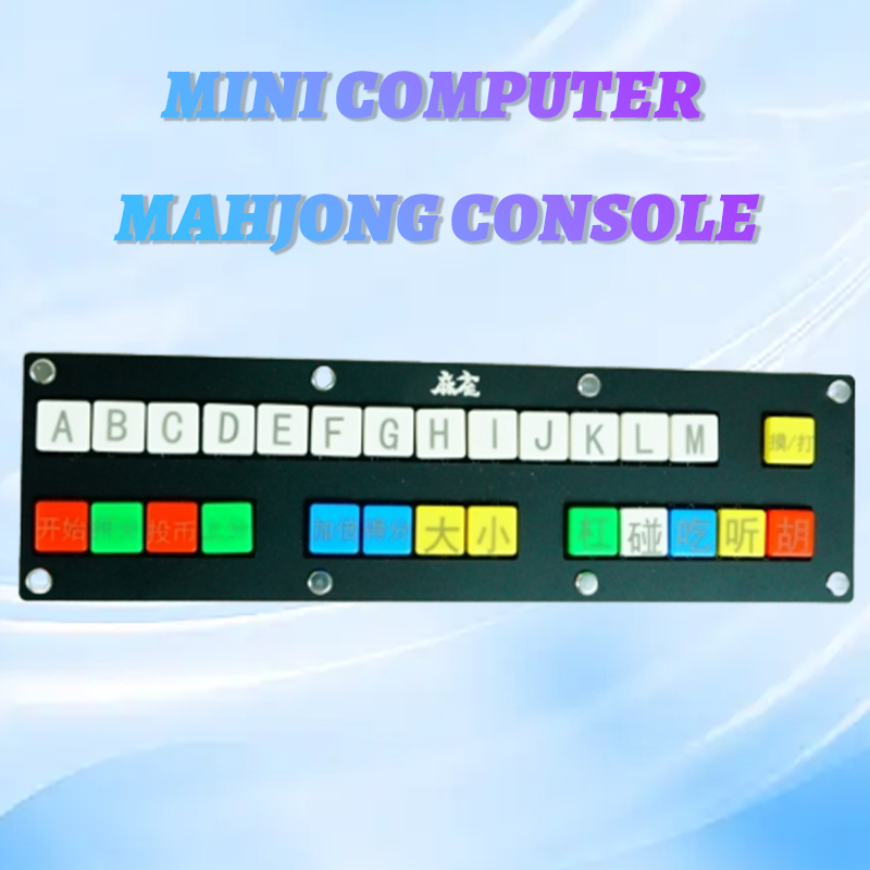 Retro Gaming Mini Pc - คอนโทรลเลอร์มินิยูเอสบีสำหรับเกมอาร์เคดย้อนยุคบนพีซี หมาจง ออกแบบมาโดยเฉพาะด้วยสวิตช์ Omron ระดับพรีเมียมเพื่อประสบการณ์การเล่นเกมที่สมจริง