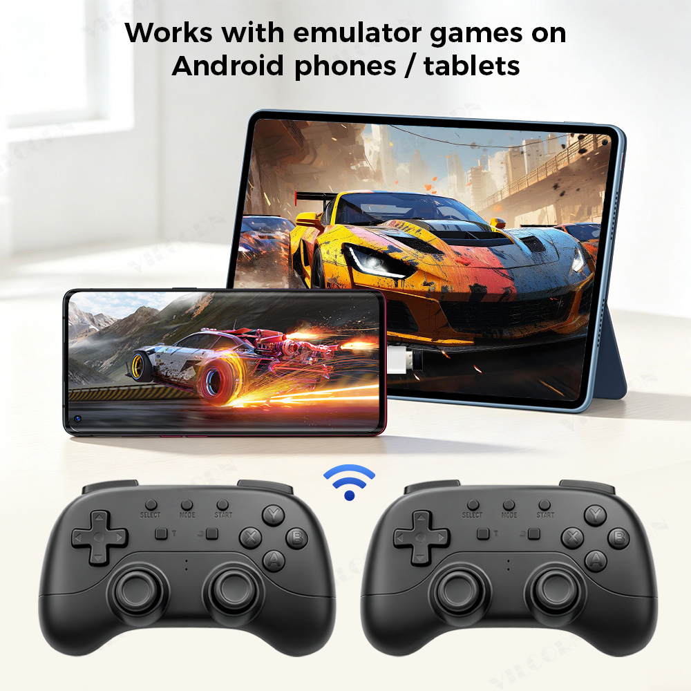 VILCORN คอนโทรลเลอร์ไร้สาย 2.4 - Retro Gaming Emulator Pc บทวิจารณ์และราคา