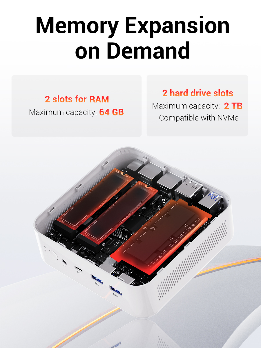 FIREBAT AM02 มินิพีซี AMD Ryze - Retro Gaming Mini Pc บทวิจารณ์และราคา