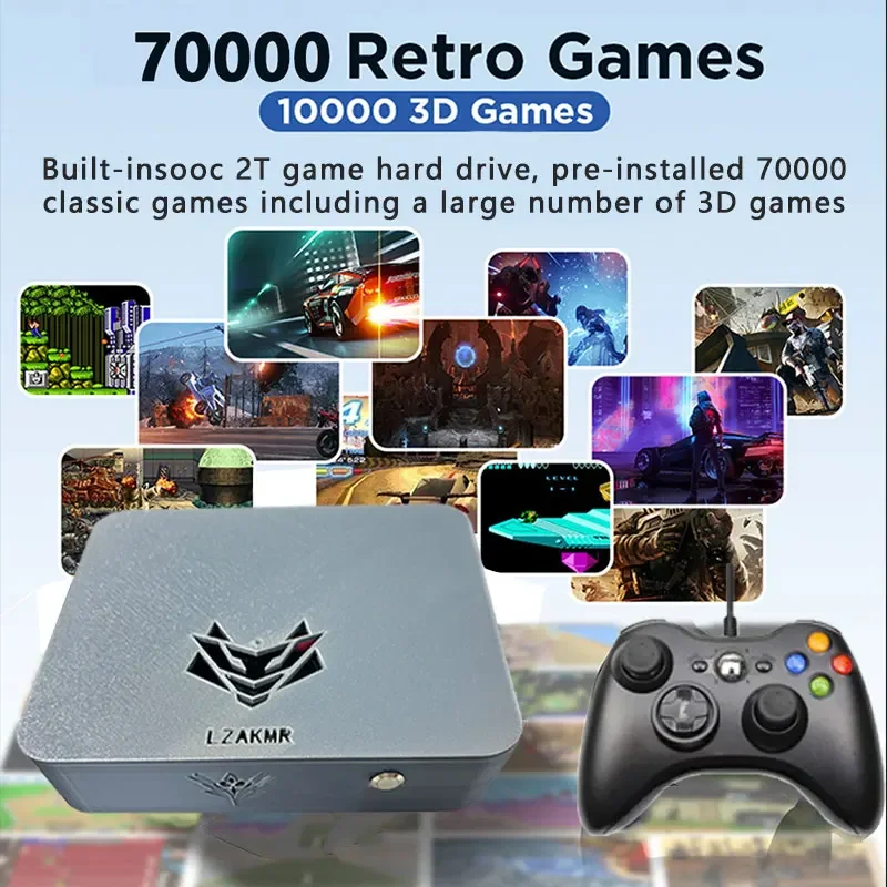 กล่องเกมระบบคู่ AK1 Pro 70000+ - Retro Gaming Mini Pc บทวิจารณ์และราคา