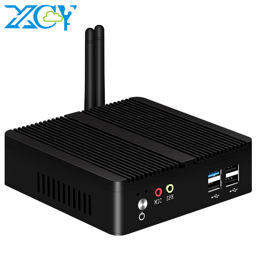 XCY Fanless คอมพิวเตอร์ขนาดเล็ - Retro Gaming Mini Pc บทวิจารณ์และราคา