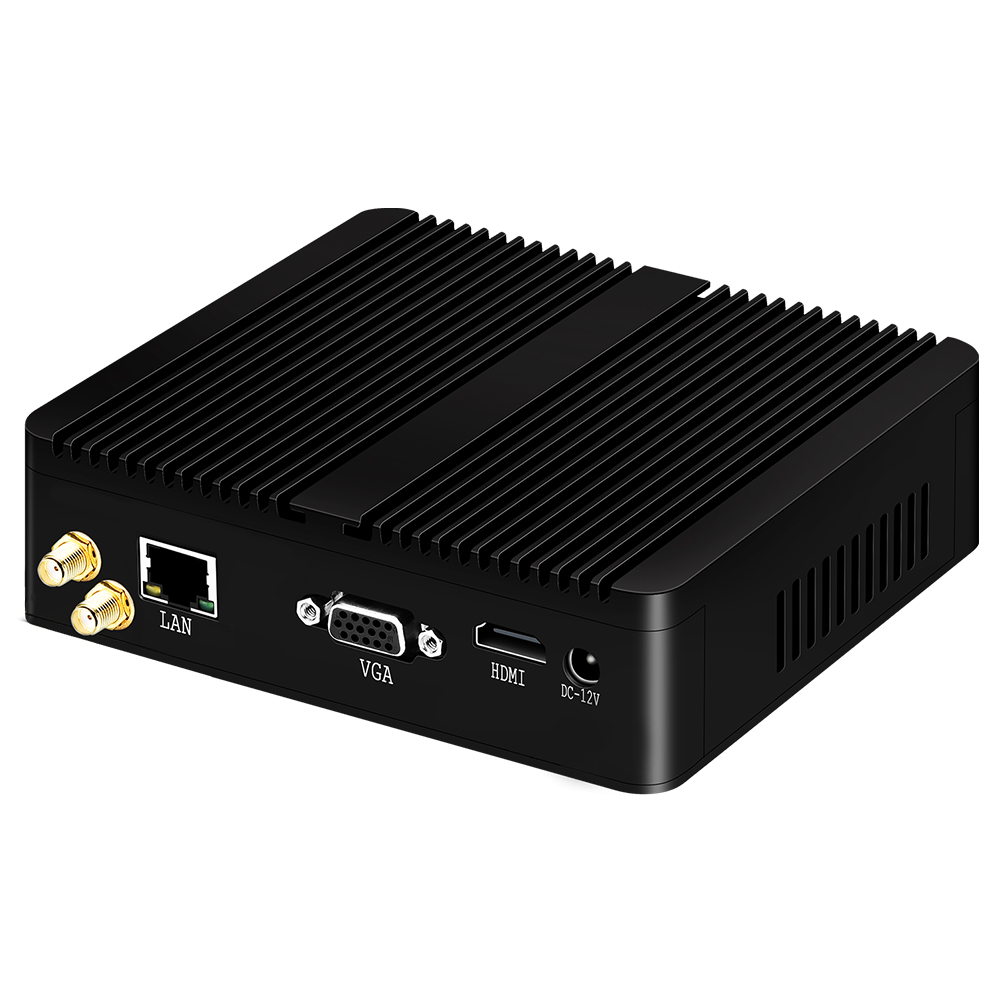 XCY Fanless คอมพิวเตอร์ขนาดเล็ - Retro Gaming Mini Pc บทวิจารณ์และราคา