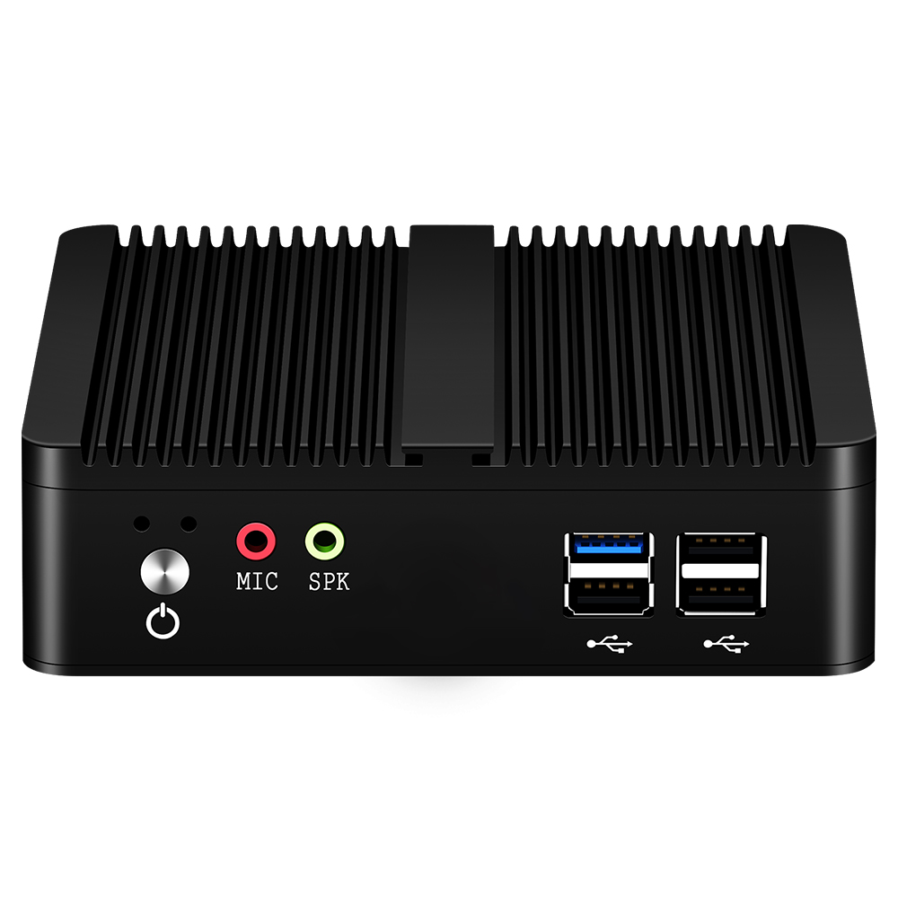 XCY Fanless คอมพิวเตอร์ขนาดเล็ - Retro Gaming Mini Pc บทวิจารณ์และราคา