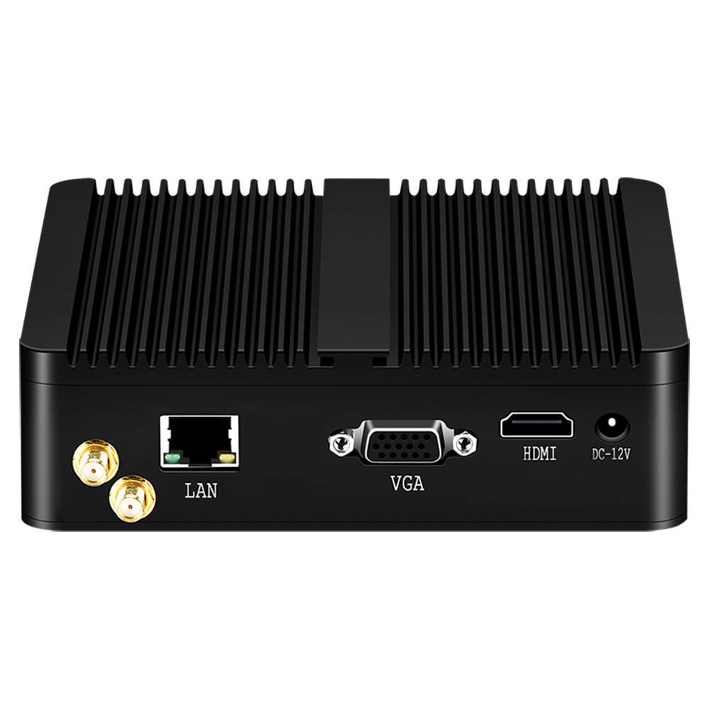XCY Fanless คอมพิวเตอร์ขนาดเล็ - Retro Gaming Mini Pc บทวิจารณ์และราคา