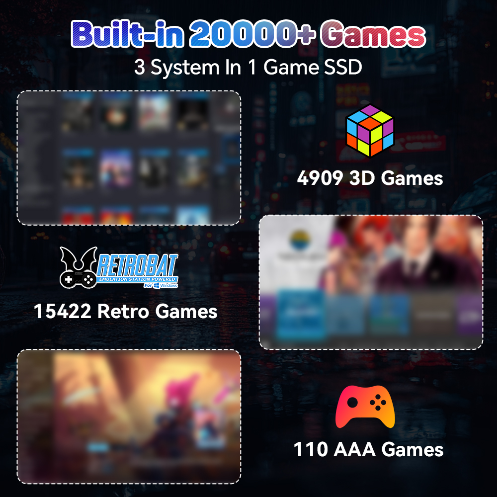 ฮาร์ดไดรฟ์จำลองเกมขนาด 2TB พร้ - Retro Gaming Emulator บทวิจารณ์และราคา