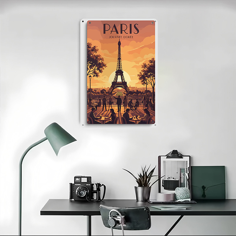 โปสเตอร์พิมพ์ลาย Paris Journée - Retro Gaming Paris บทวิจารณ์และราคา