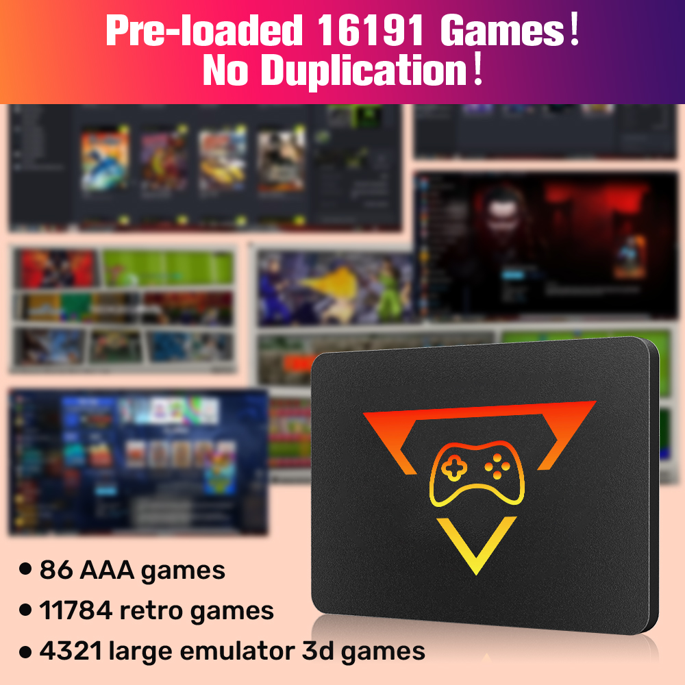 SSD เกมย้อนยุคสำหรับ Switch/PS - Retro Gaming Emulator Pc บทวิจารณ์และราคา