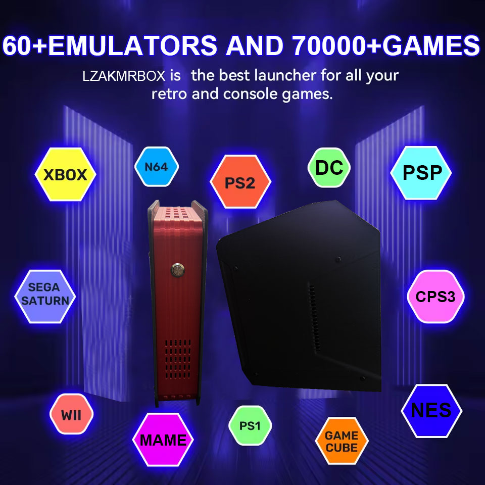 X4 Retro คอนโซลวิดีโอเกม 1T Du - Retro Gaming Mini Pc บทวิจารณ์และราคา