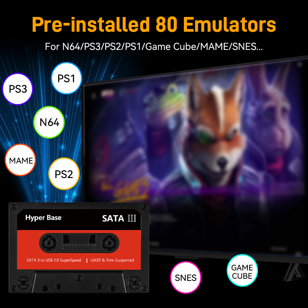 Batocera 500G/2T จําลองเกมฮาร์ - Retro Gaming Emulator บทวิจารณ์และราคา