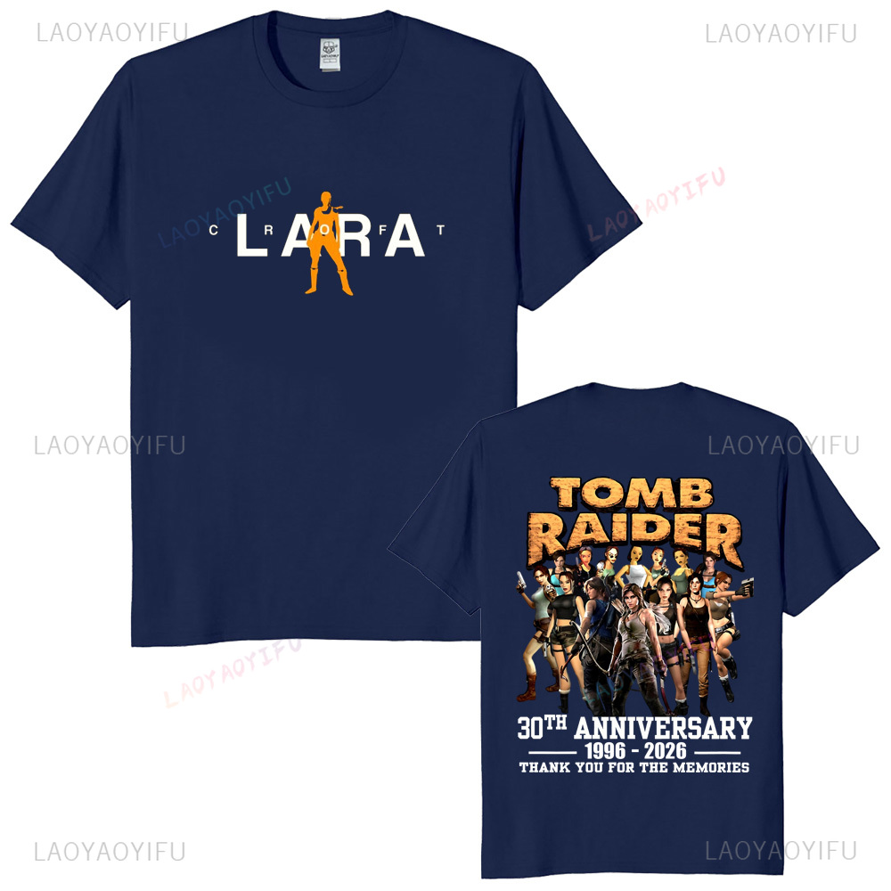เสื้อยืดวินเทจทอมบ์ไรเดอร์ฉลอง - Retro Gaming Gifts บทวิจารณ์และราคา