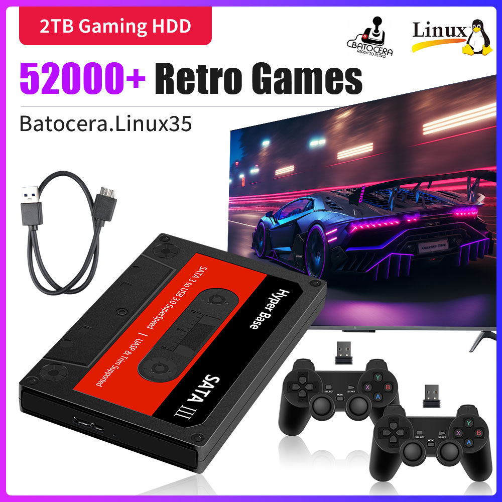 ฮาร์ดดิสก์เกมมิ่ง Hyper Base B - Retro Gaming Emulator Pc บทวิจารณ์และราคา