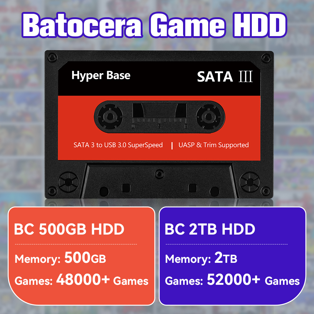 ฮาร์ดดิสก์เกมมิ่ง Hyper Base B - Retro Gaming Emulator Pc บทวิจารณ์และราคา