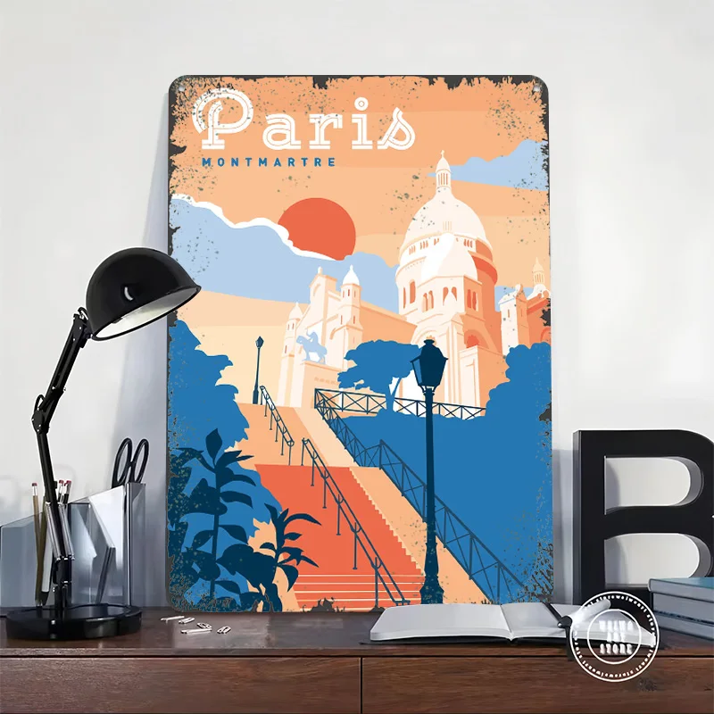 โปสเตอร์พิมพ์ลายการเดินทางไปปา - Retro Gaming Paris บทวิจารณ์และราคา