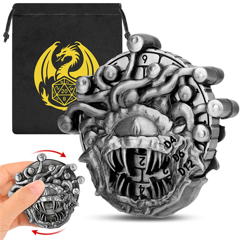 ลูกเต๋าโลหะทรง Retro Beholder  - Retro Gaming Gifts บทวิจารณ์และราคา
