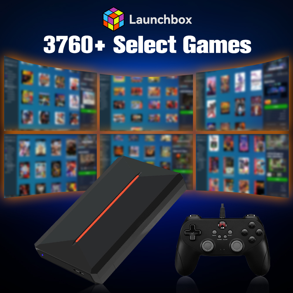 Launchbox OS Retro Gaming HDD  - Retro Gaming Emulator Pc บทวิจารณ์และราคา