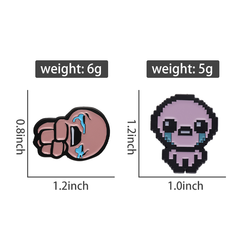 The Binding of Isaac Cry เข็มก - Retro Gaming Gifts บทวิจารณ์และราคา