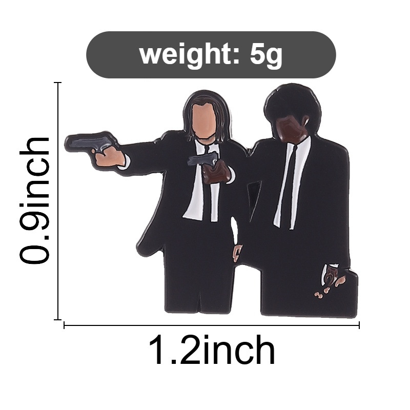 เข็มกลัดเคลือบลาย Pulp Fiction - Retro Gaming Jacket บทวิจารณ์และราคา