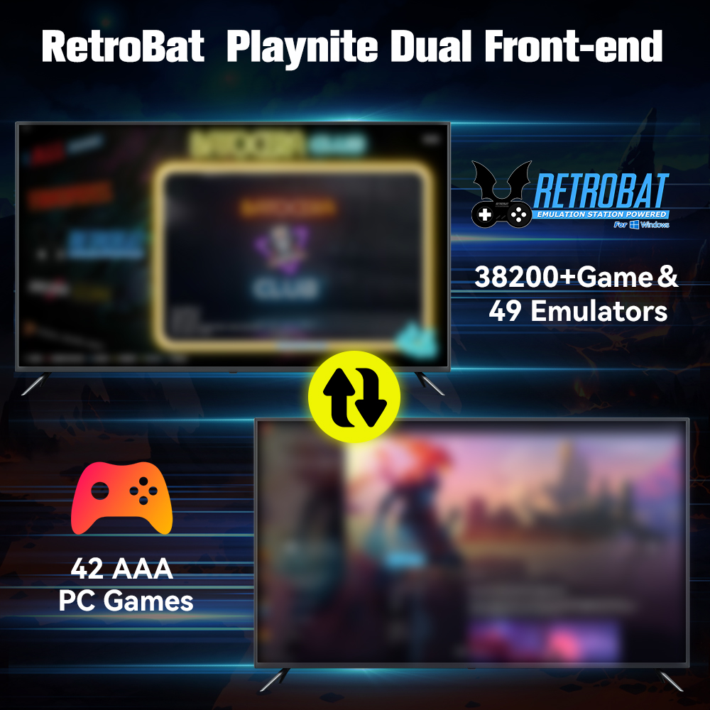 Retrobat & Playnite ระบบ HDD ค - Retro Gaming Emulator บทวิจารณ์และราคา