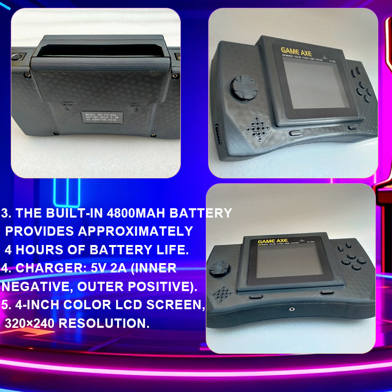เครื่องเล่นเกมพกพา PFT Elite ข - Retro Gaming Arcade Console บทวิจารณ์และราคา