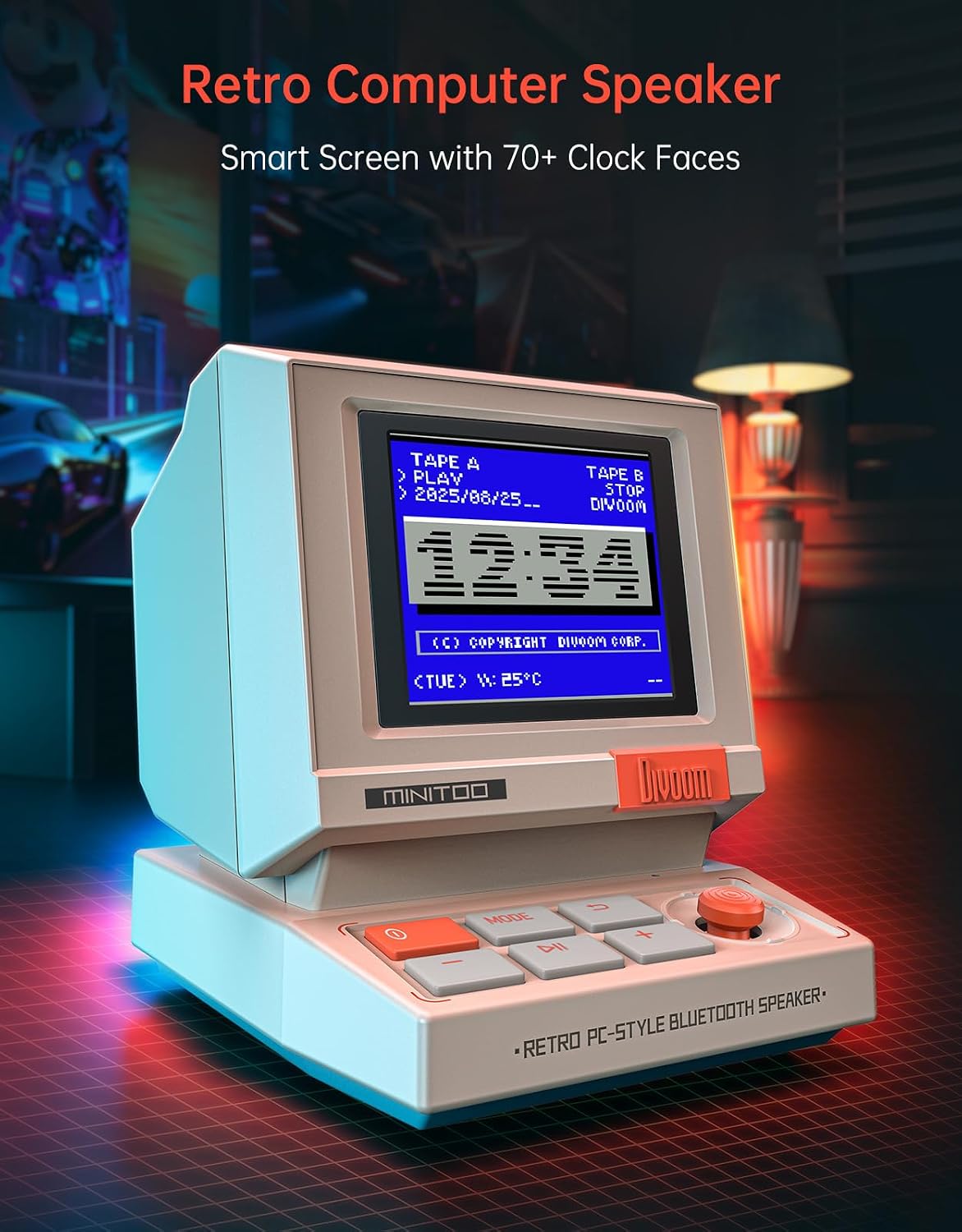 ลำโพงมินิสไตล์พีซีย้อนยุค พร้อ - Retro Gaming Mini Pc บทวิจารณ์และราคา