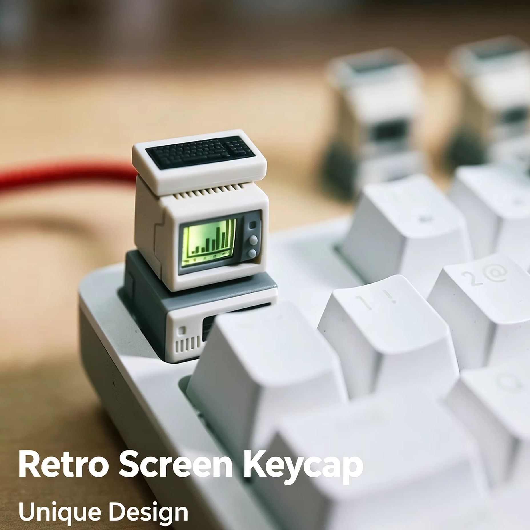 คีย์แคปคอมพิวเตอร์สไตล์เรโทร ไ - Retro Gaming Keycaps บทวิจารณ์และราคา