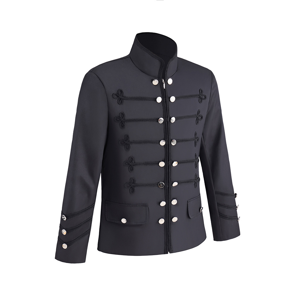 เสื้อแจ็คเก็ตทหารสีดำสำหรับผู้ - Retro Gaming Jacket บทวิจารณ์และราคา