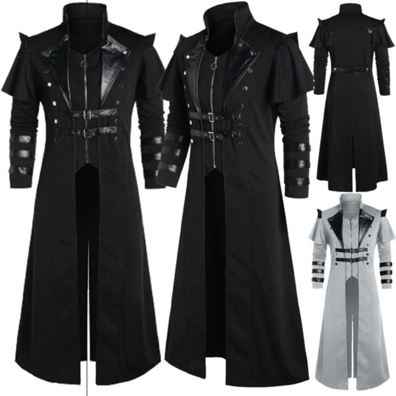 Vintage กอธิกสตีมพั๊งก์ยาวแจ็ค - Retro Gaming Jacket บทวิจารณ์และราคา