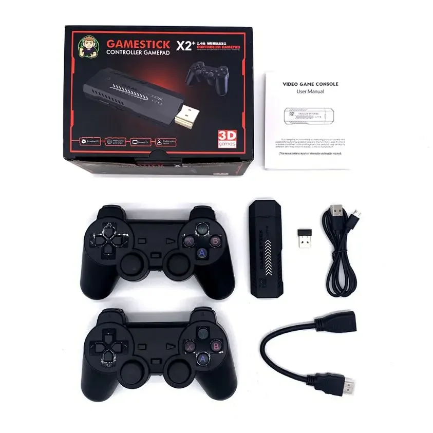 X2 Plus 3D เกมสติ๊ก คอนโซลวิดี - Retro Gaming X2 บทวิจารณ์และราคา