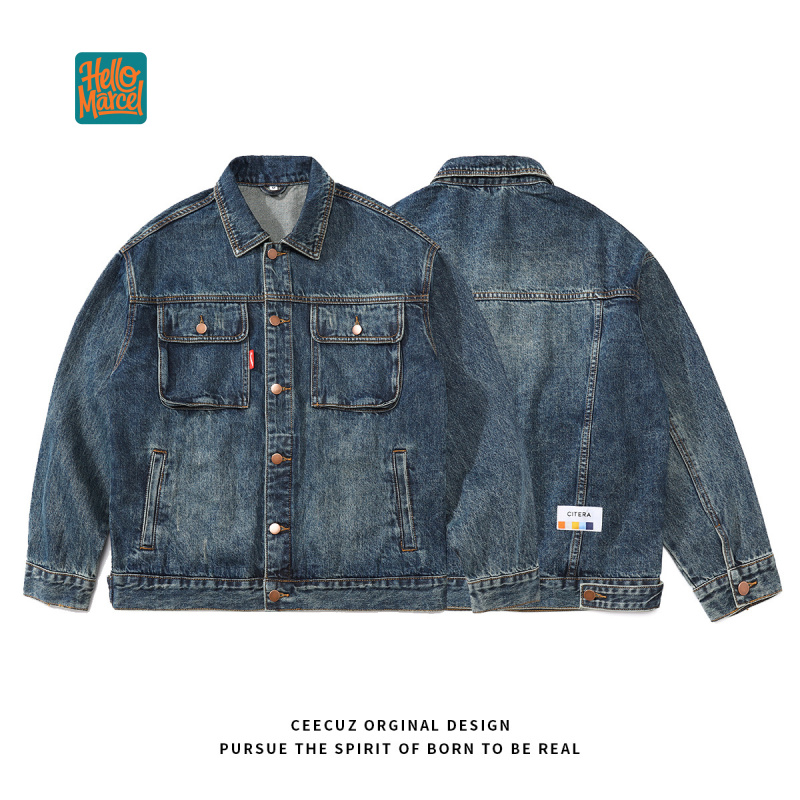 HELLOMARCEL แจ็คเก็ตยีนส์คุณภา - Retro Gaming Jacket บทวิจารณ์และราคา