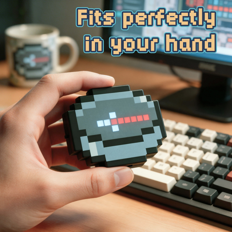 พวงกุญแจเข็มทิศพิกเซลแบบชาร์จใ - Retro Gaming Gifts บทวิจารณ์และราคา