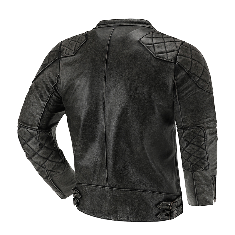 แจ็กเก็ตหนังย้อนยุคแจ็กเก็ตขี่ - Retro Gaming Jacket บทวิจารณ์และราคา