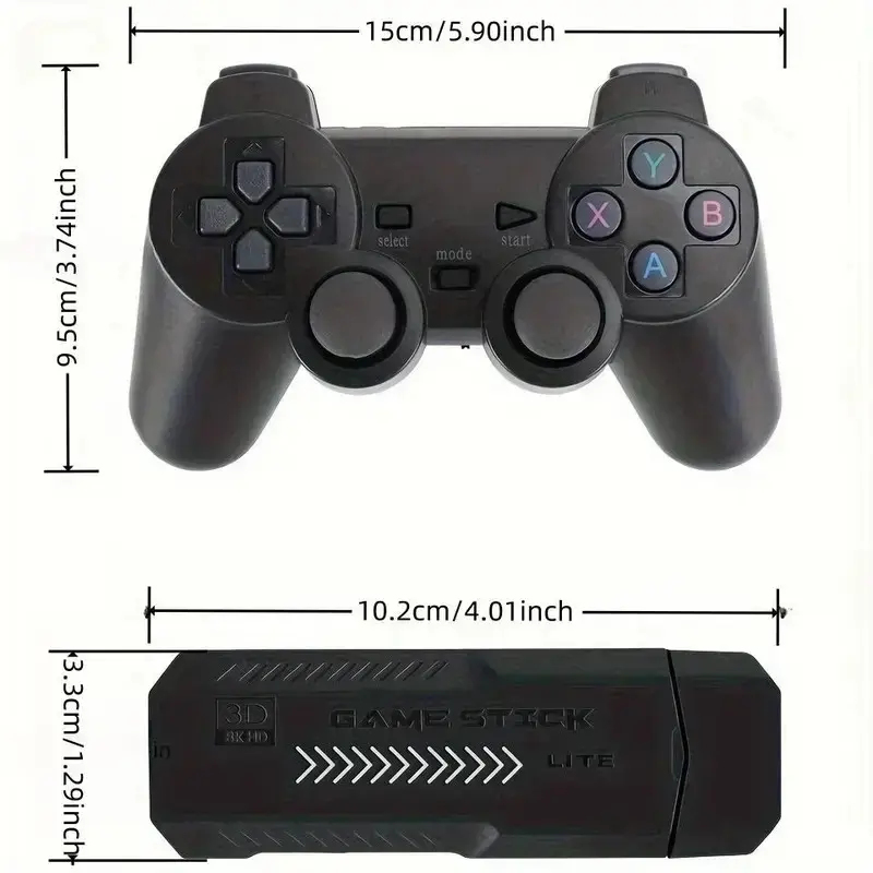 เครื่องเล่นเกมย้อนยุคแบบเสียบแ - Retro Gaming X2 บทวิจารณ์และราคา
