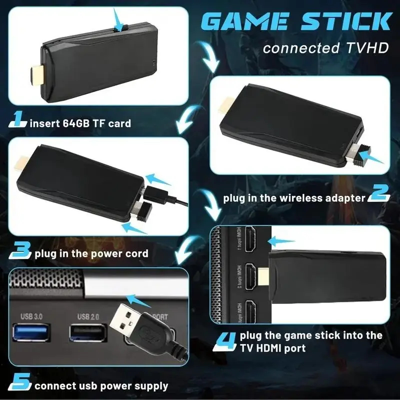 เครื่องเล่นเกมย้อนยุคแบบเสียบแ - Retro Gaming X2 บทวิจารณ์และราคา