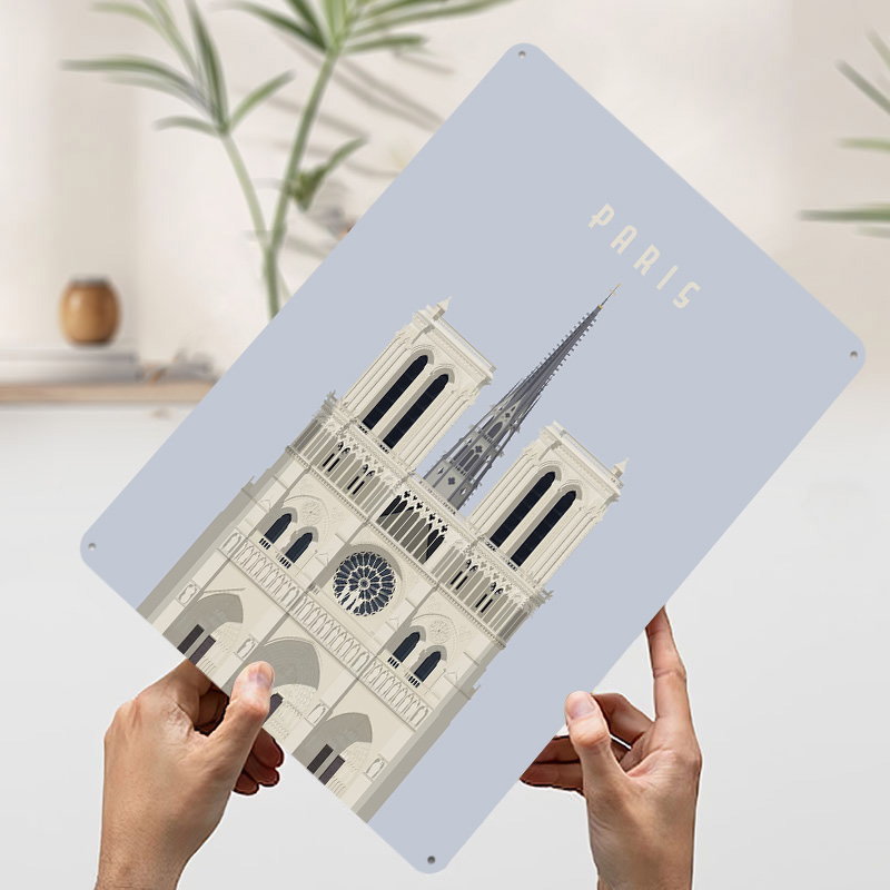 โปสเตอร์โลหะลายการเดินทางในปาร - Retro Gaming Paris บทวิจารณ์และราคา