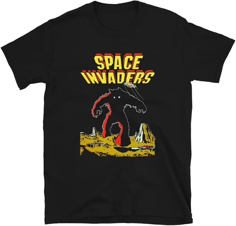 เสื้อยืดลายเกม Galaga สไตล์เรโ - Retro Gaming Gifts บทวิจารณ์และราคา