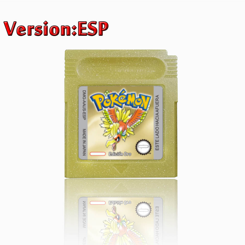 GBC โปเกมอน 16 บิตชุดตลับเกมหล - Retro Gaming Gif บทวิจารณ์และราคา