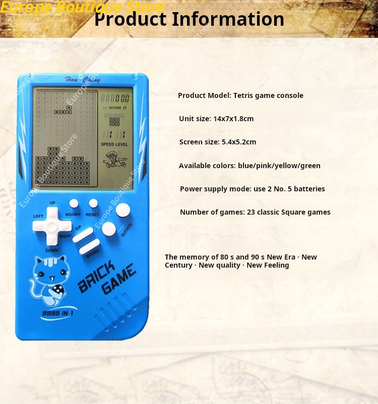 เครื่องเล่นเกมพกพาสำหรับเด็ก ห - Retro Gaming Gif บทวิจารณ์และราคา