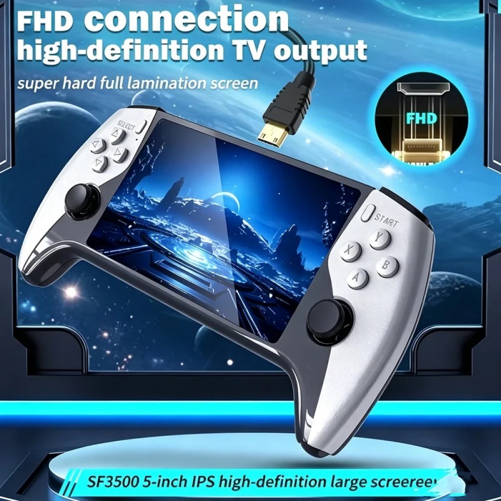 SF3500 เครื่องเล่นเกมพกพาขนาด  - Retro Gaming Emulator บทวิจารณ์และราคา